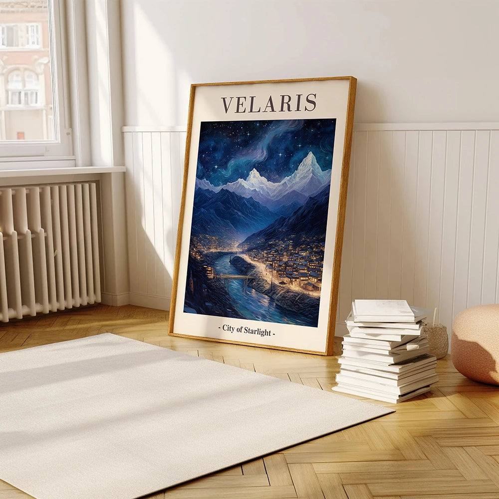 Sarah J. Maas Fantasy Landscape Canvas Wall Art