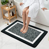 Plush Microfiber Non-Slip Bath Mat with Quick-Dry Absorbency