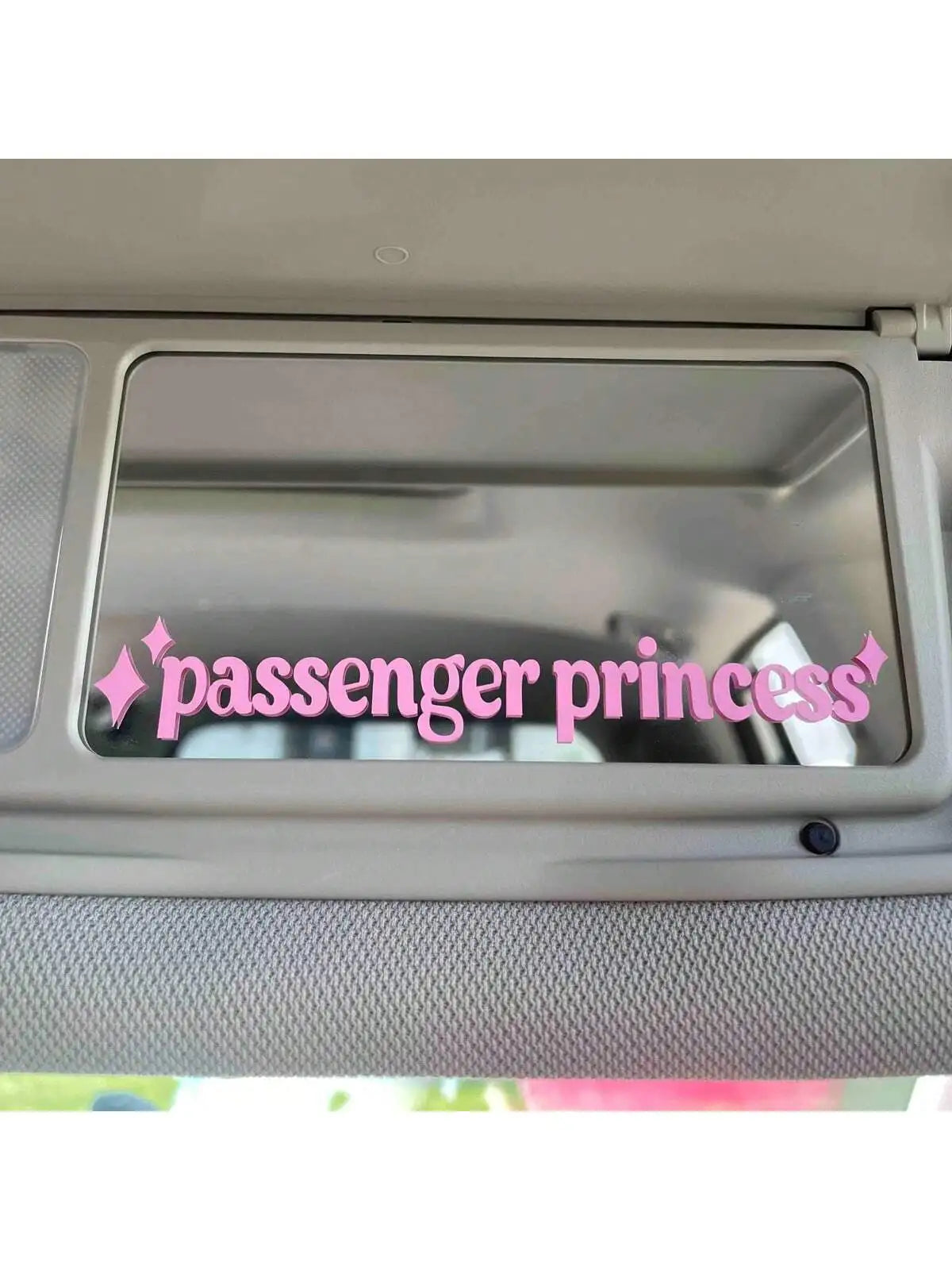 Passenger Princess Car Decal - Cute Waterproof Vinyl Sticker