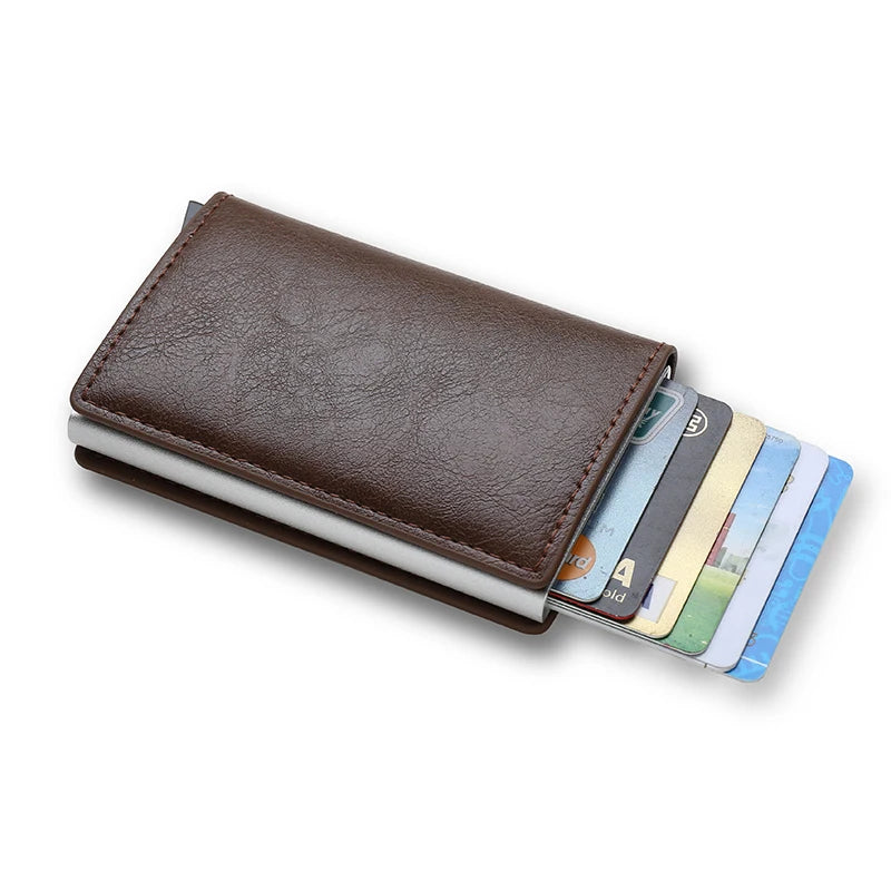 Porte-Carte en Fibre de Carbone Anti-RFID