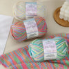 Combed Cotton Blend Gradient Yarn – 4-Ply, 50g Balls