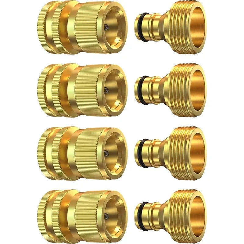 Heavy-Duty Brass Hose Quick Connect Fittings