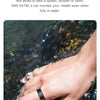 Sleek Stainless Steel Smart Ring with Health & Activity Tracking
