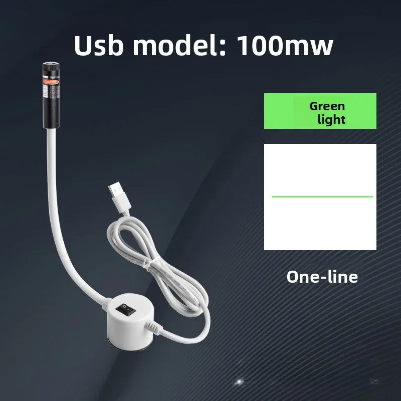USB Laser Positioning Light with Magnetic Base