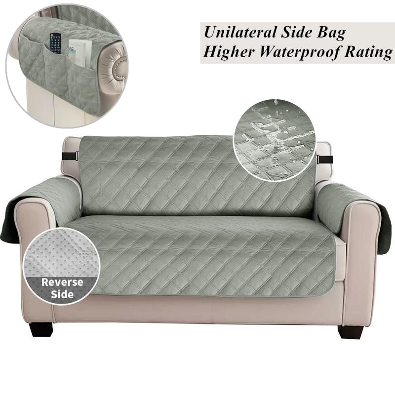 Waterproof Sofa Slipcover with Non-Slip Grip