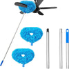 Ceiling Fan Cleaner with Extendable Pole and Microfiber Head