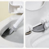 Silicone Toilet Brush with Wall-Mount Holder
