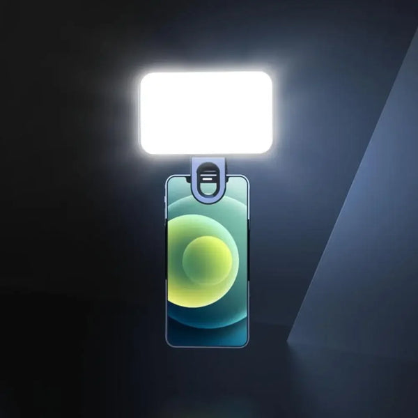Clip-On LED Fill Light for Phones & Laptops
