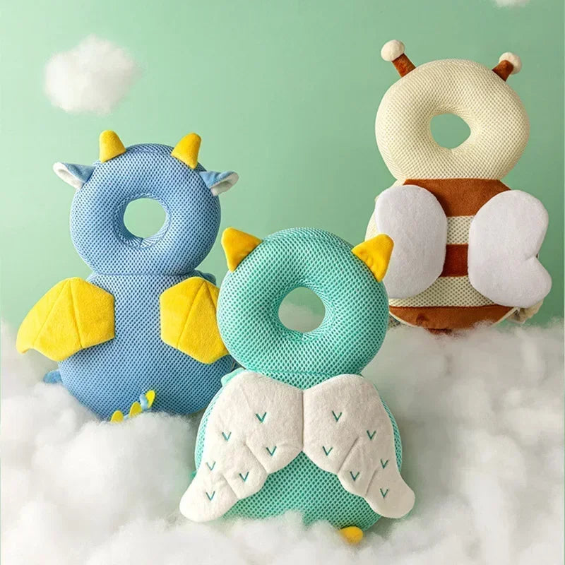 Toddler Head Protector Cushion with Cute Animal Design