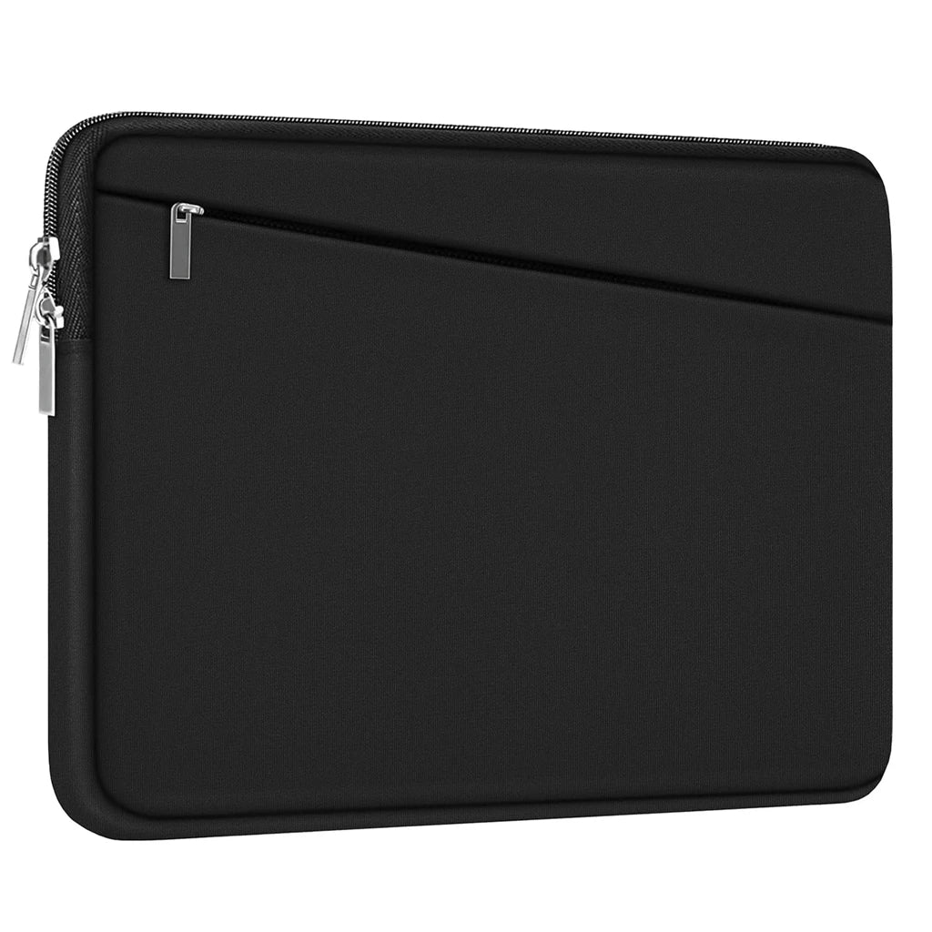 Universal Laptop Sleeve with Shockproof Padding & Accessory Pocket