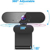 Full HD 1080p Webcam with Built-in Microphone