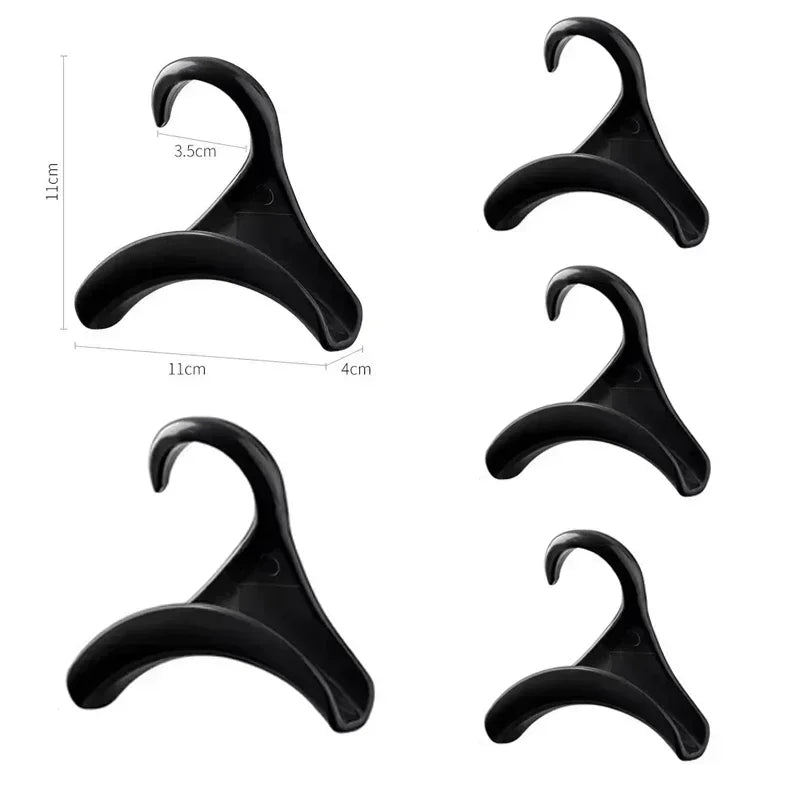 Space-Saving Closet Organizer Hooks for Bags, Hats & Scarves