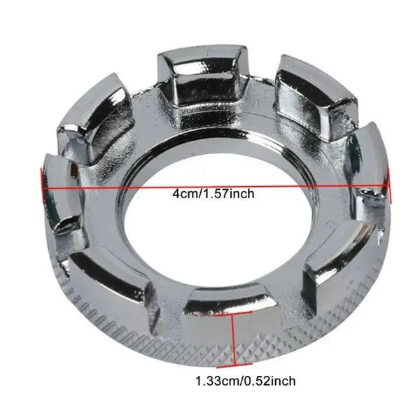 Durable Steel Bike Spoke Wrench with 8 Openings