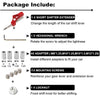 Paket enthält einen Kurzschaltverzögerer, einen Sechskantschlüssel, Adapter, Befestigungsschrauben und eine Sicherungsmutter 