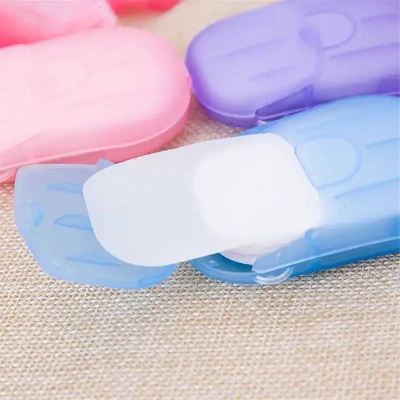 Portable Soap Paper Sheets with Mini Case