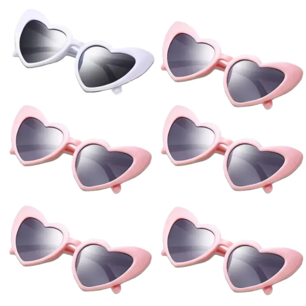 Heart-Shaped Sunglasses for Party Favors and Gifts
