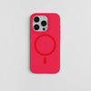 Coque en silicone liquide compatible MagSafe