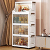 Foldable Double-Door Storage Cabinet