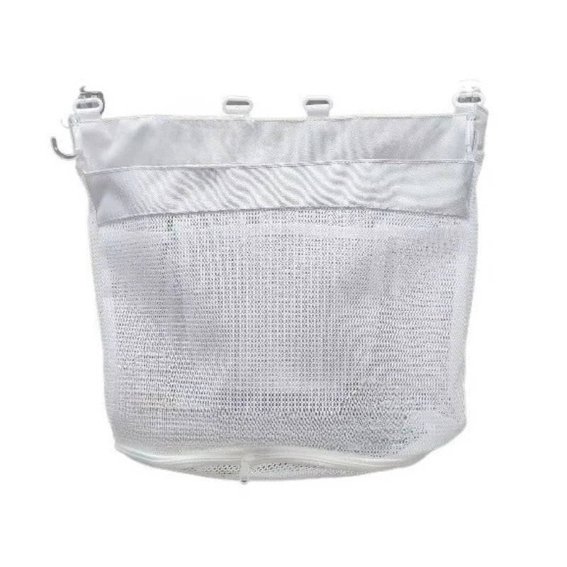 Large Mesh Bath and Toy Organizer with Adhesive Hooks