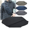 A black minimalist waterproof running waist pack shown in various colors and angles.