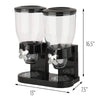 Dual-Control Dry Food Dispenser with Airtight Seal
