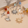 Boho Celestial Beaded Keychain Set