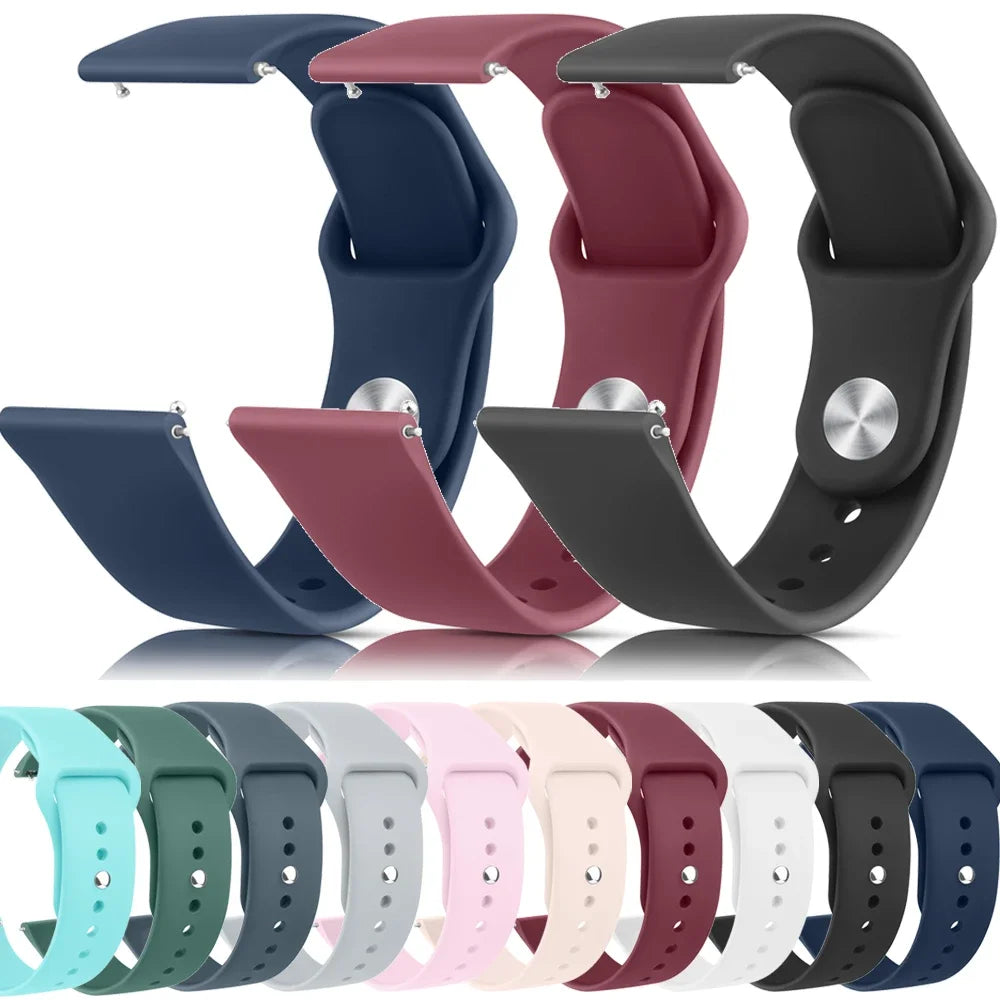 Quick-Release Silicone Watch Band – Universal Fit