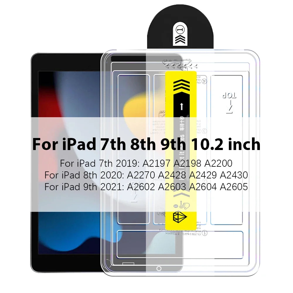 Premium Tempered Glass Screen Protector for iPad (Multiple Models)