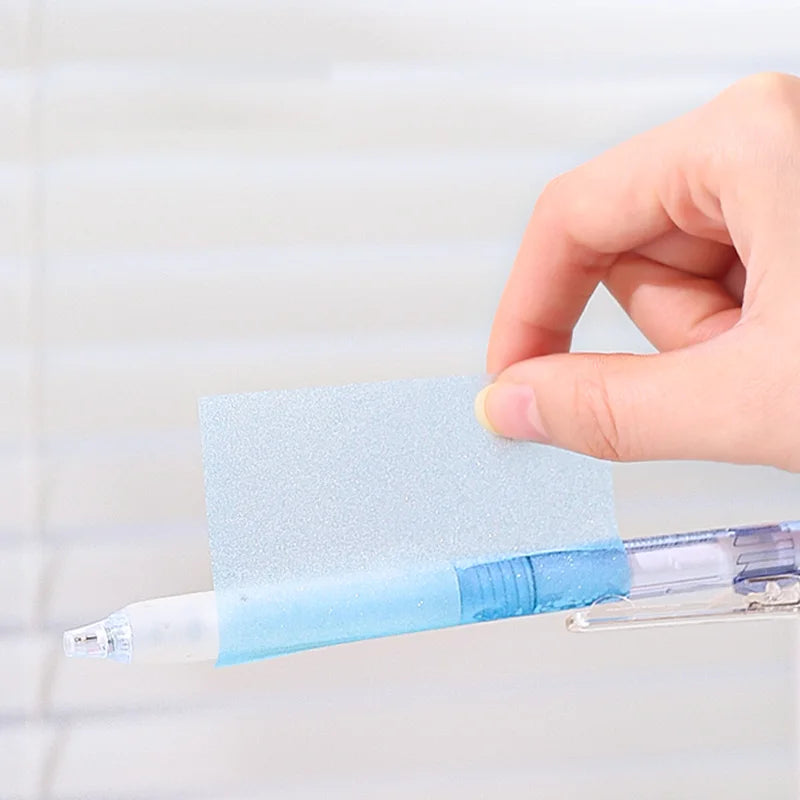 Pull-Out Sticky Notes Roll with Clear Transparent Finish
