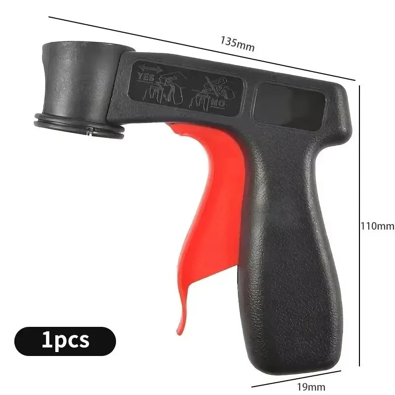 Reusable Universal Spray Paint Handle for Car Care & DIY