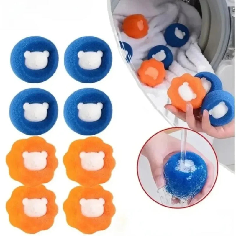 Reusable Laundry Balls for Pet Hair & Lint Removal