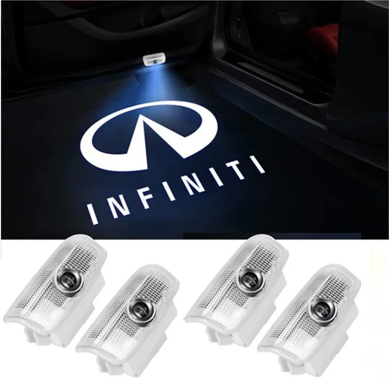 Infiniti LED Door Projector Lights with Logo