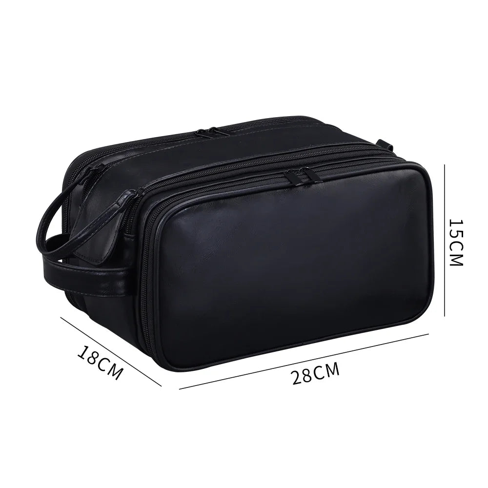 Waterproof Hanging Toiletry Bag with Multiple Compartments