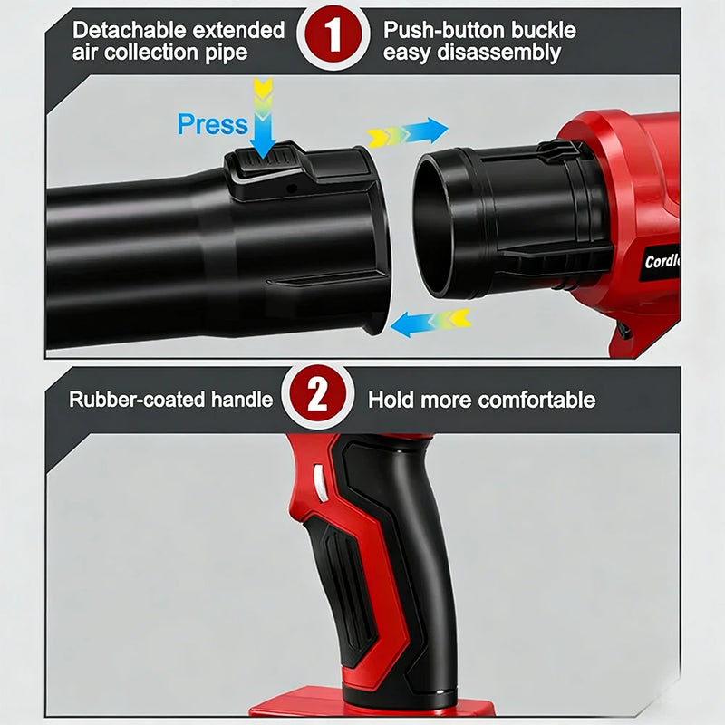 Soplador de Aire Turbo Inalámbrico