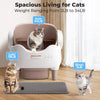 Smart Automatic Self-Cleaning Cat Litter Box with App Control