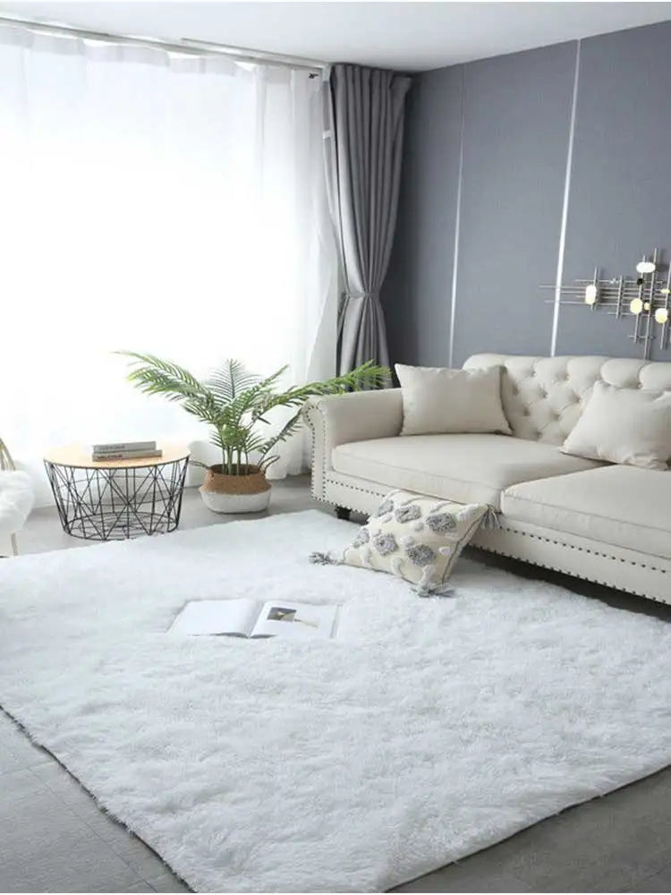 Plush Shag Area Rug – Soft, Cozy, and Modern