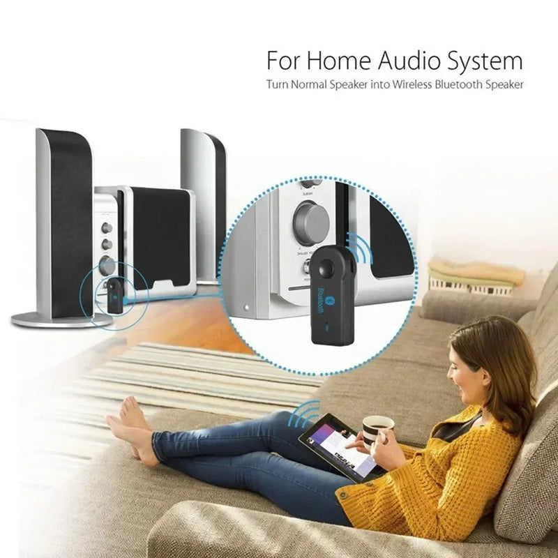 Receptor de Audio AUX Bluetooth Inalámbrico