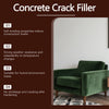 Self-Leveling Concrete Crack Filler & Waterproof Sealant