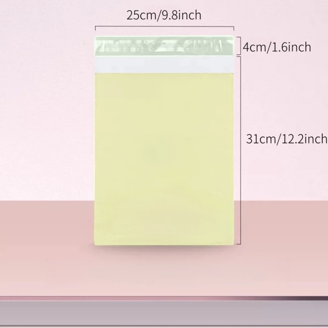 Matte Pink Poly Mailers - Waterproof Self-Sealing Shipping Bags