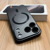 Metallic Magnetic Phone Case with Camera Lens Protection