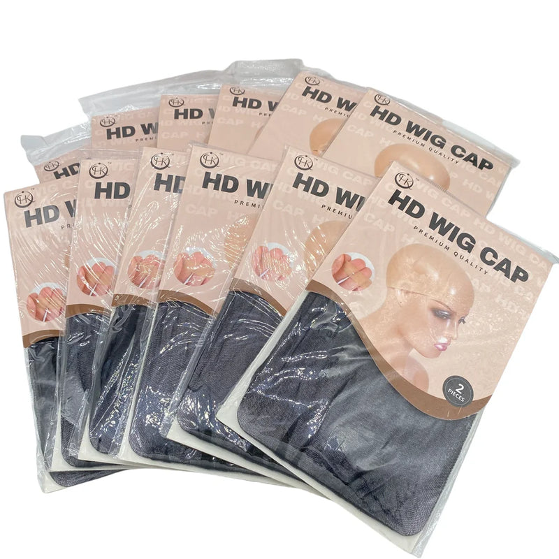 HD Sheer Wig Caps - 24 Pack