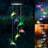 Solar-Powered Color-Changing Wind Chime