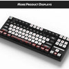 Poker Four-Sided Backlight Keycaps Set - 132 Keys PBT+PC Double-Shot for MX Switches