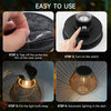 Solar-Powered Rattan Lantern