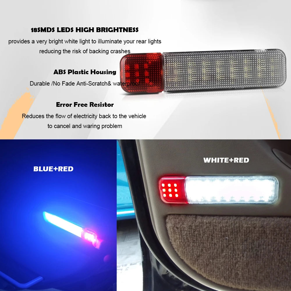 LED Interior Door Panel Lights for GM Trucks & SUVs (Pair)