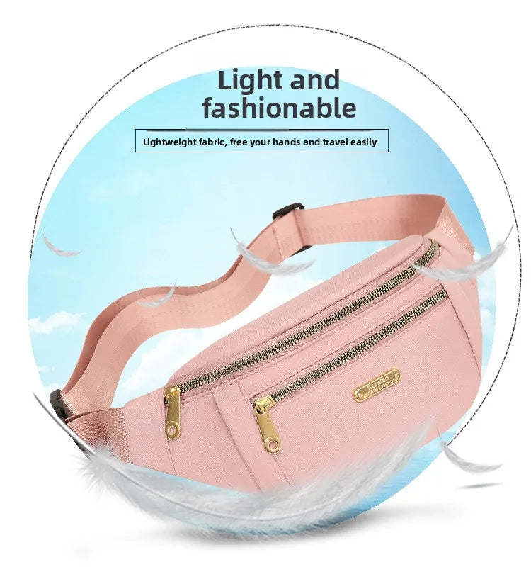 Compact Water-Resistant Crossbody Sling Bag for Travel & Daily Use