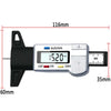 Digital Tire Tread Depth Gauge with Large LCD Display