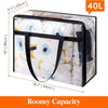 Extra-Large Waterproof Storage Bag with Handle and Zipper
