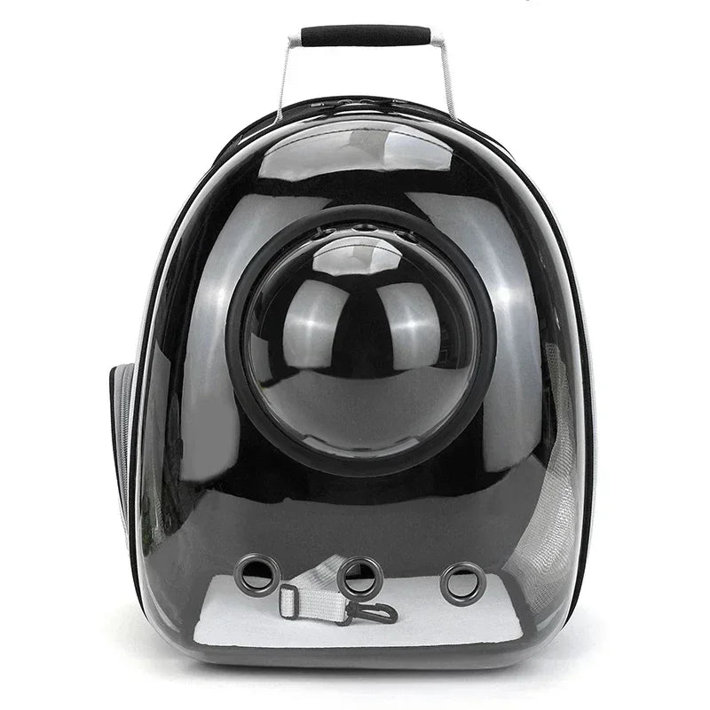 Transparent Pet Backpack Carrier with Ventilation