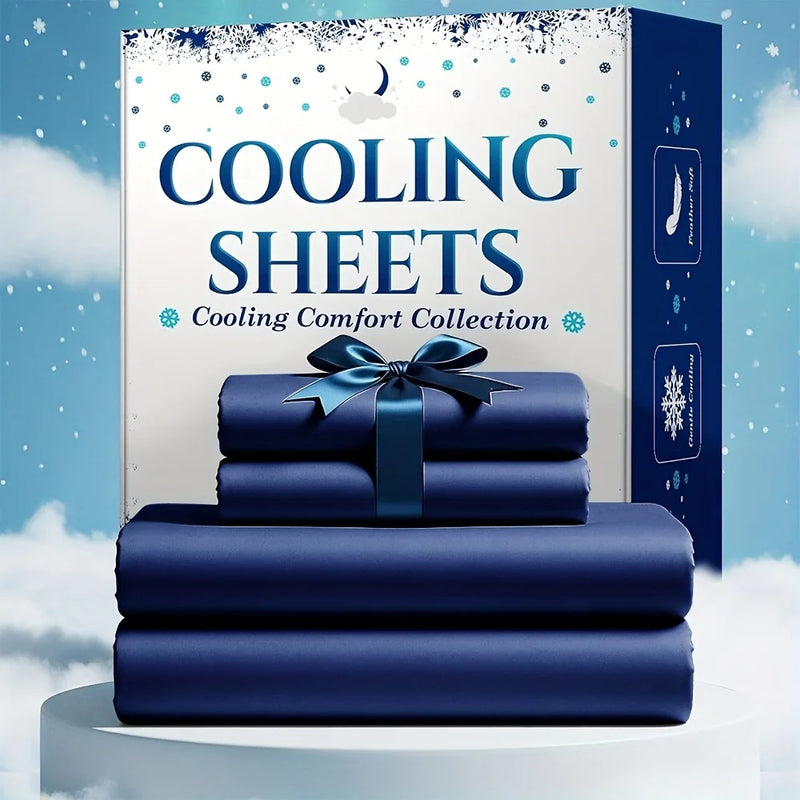 Cooling Bamboo-Blend Bed Sheet Set
